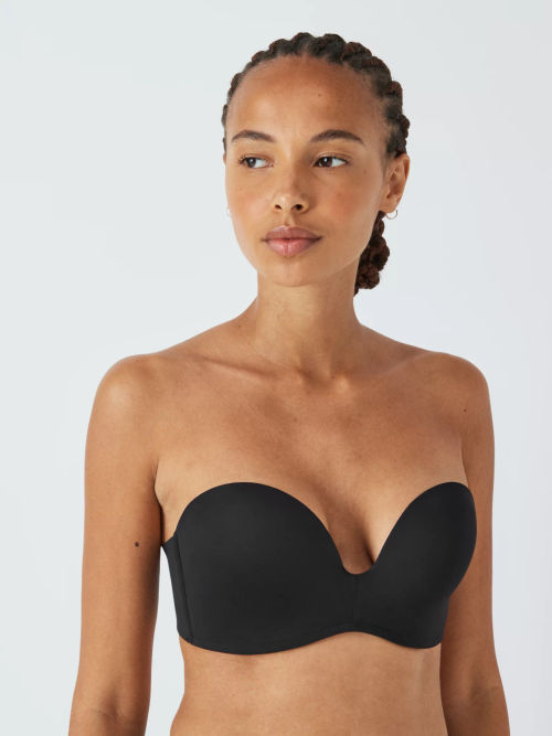 Strapless Super Push-up Bra - Black - Ladies