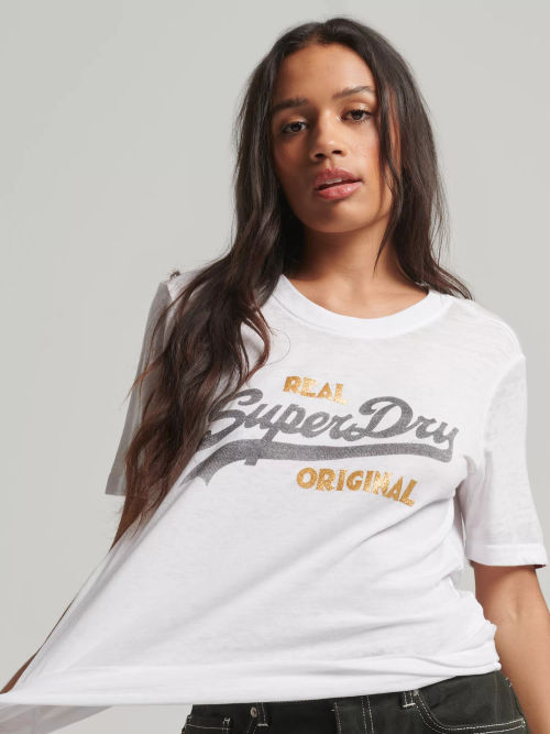 Superdry Vintage Logo Burnout...