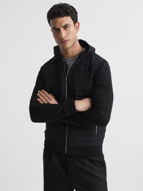 Reiss Harrison Zip-Through Hoodie