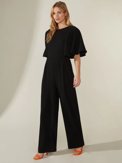 Petite Sophia Twist Neck Culotte Jumpsuit – Ro&Zo