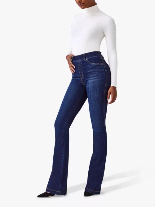 Spanx Flare Demin Jeans, Midnight Shade, £130.00