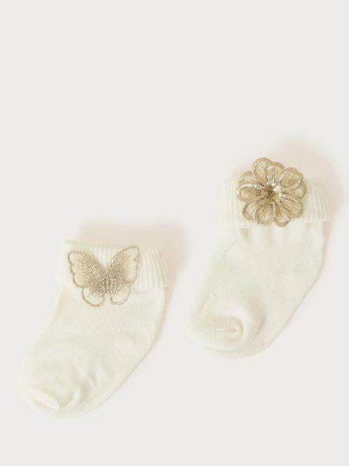 Monsoon Baby Butterfly Socks,...