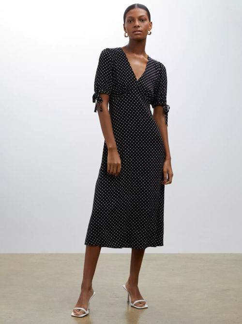 Finery Claire Polka Dot Midi...