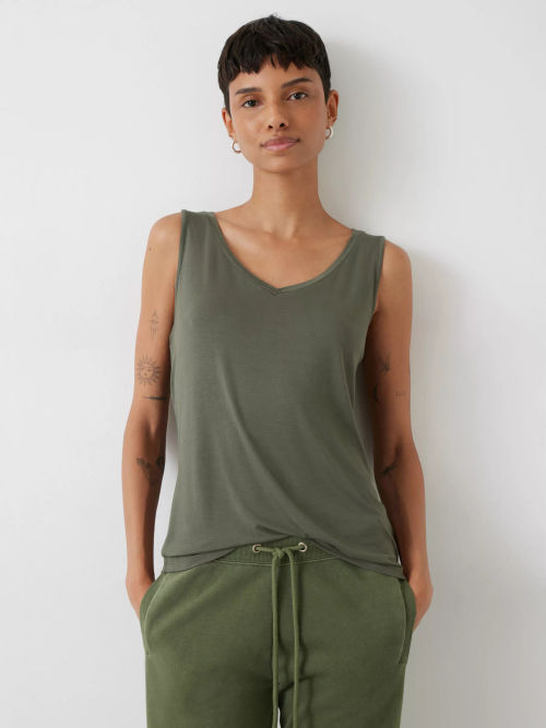 HUSH Sally V-Neck Jersey Vest...