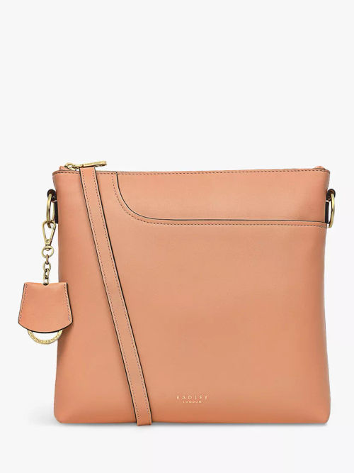 Radley London Pockets 2.0 Leather Cross Body Bag, Ink at John