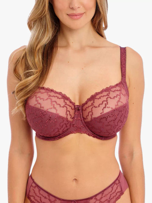 Fantasie Adelle Underwired Side Support Full Cup Bra, White at John Lewis &  Partners