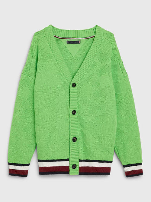 Tommy Hilfiger Reversible Monogram Teddy Coat