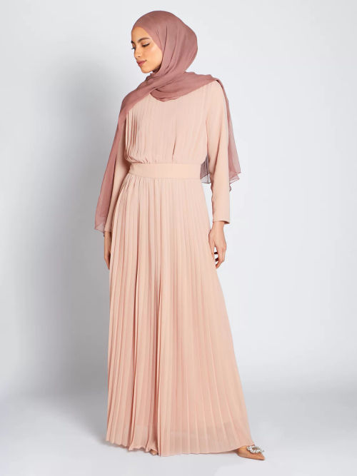 Aab Pleat Maxi Dress