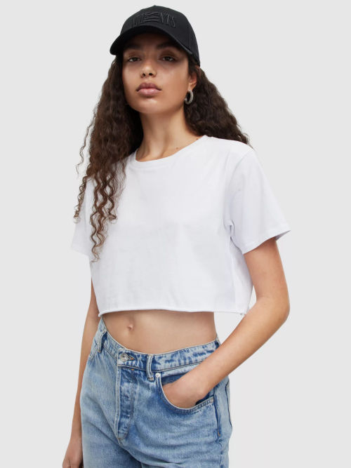 AllSaints Soph Cropped Top