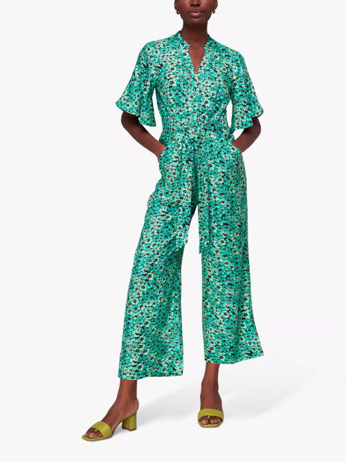 Blue/Multi Vertical Stack Jumpsuit, WHISTLES