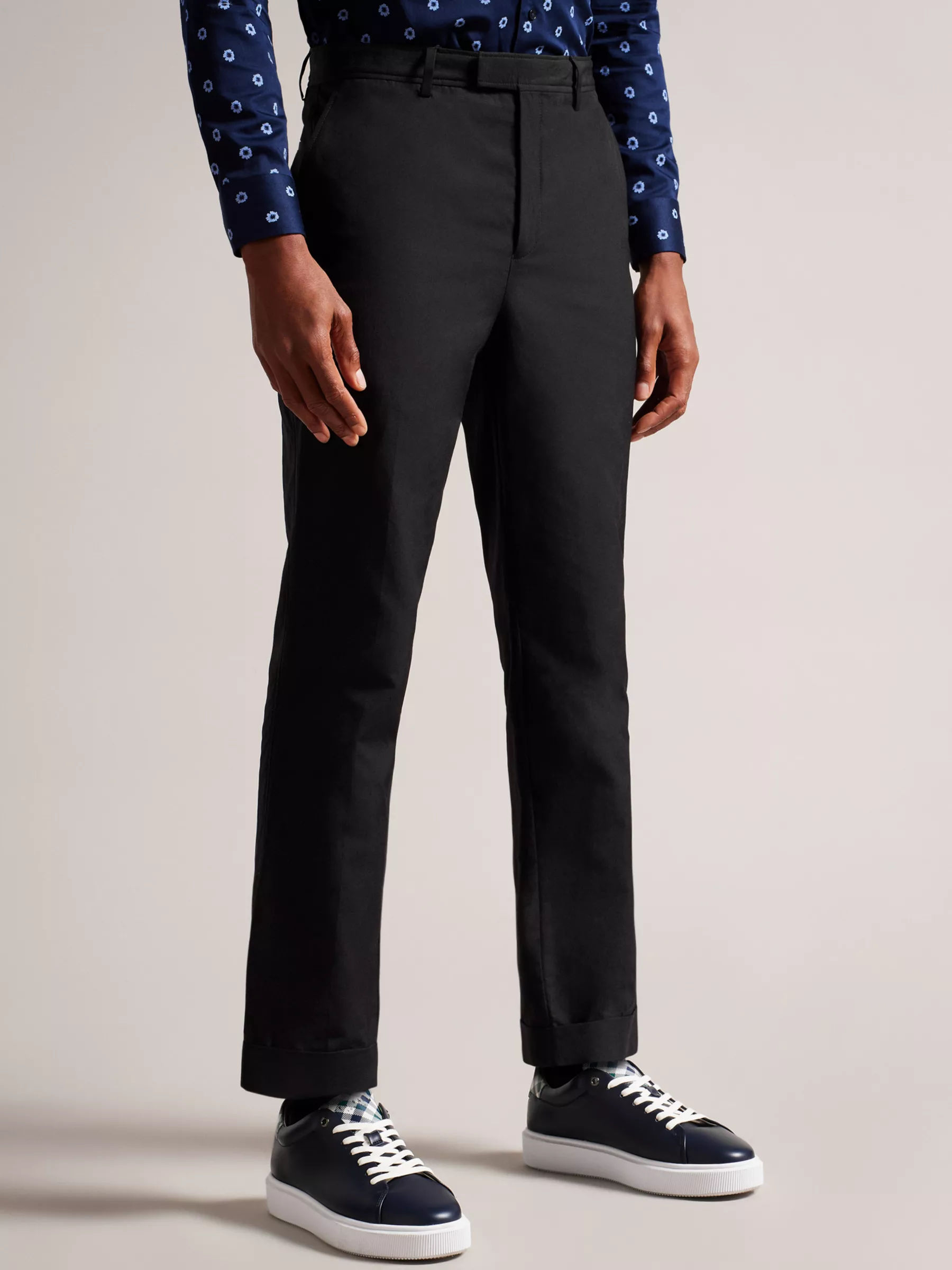 Buy Ted Baker Men Brown Slim Fit Trousers - Trousers for Men 18756494 |  Myntra