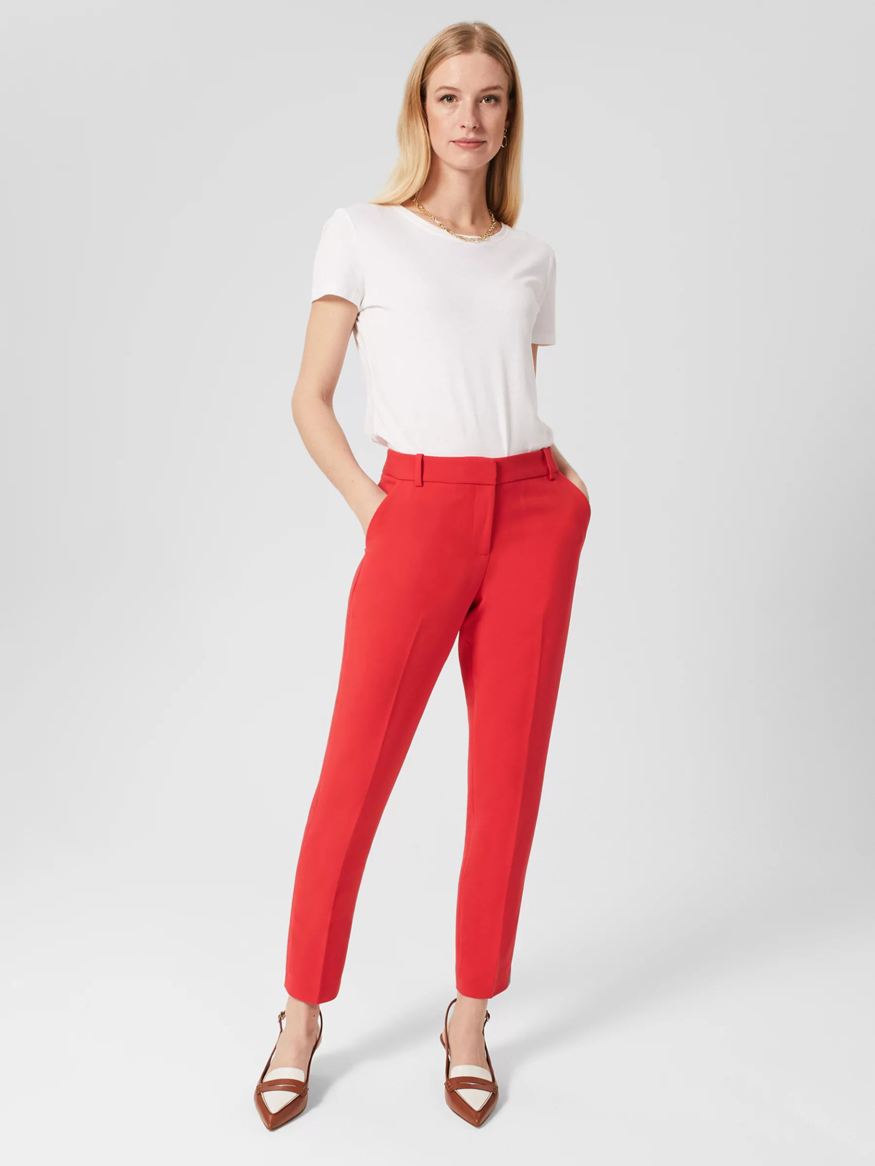 Trousers Hosbjerg Red size M International in Cotton - 39081997