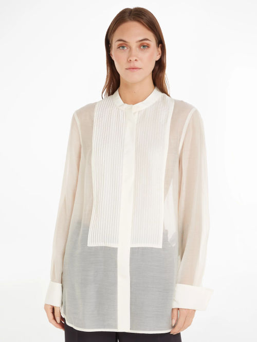 Calvin Klein Pleat Shirt,...