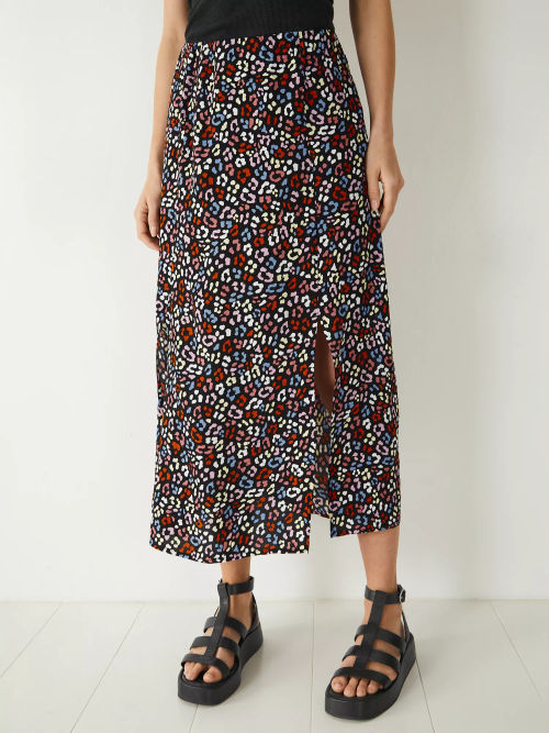 HUSH Kourtney Midi Skirt,...