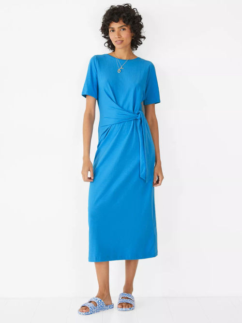 HUSH Suzie Midi Jersey Dress,...