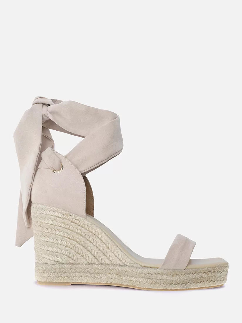 Mint Velvet Alya Wedge Heel Espadrille Sandals Cream Compare