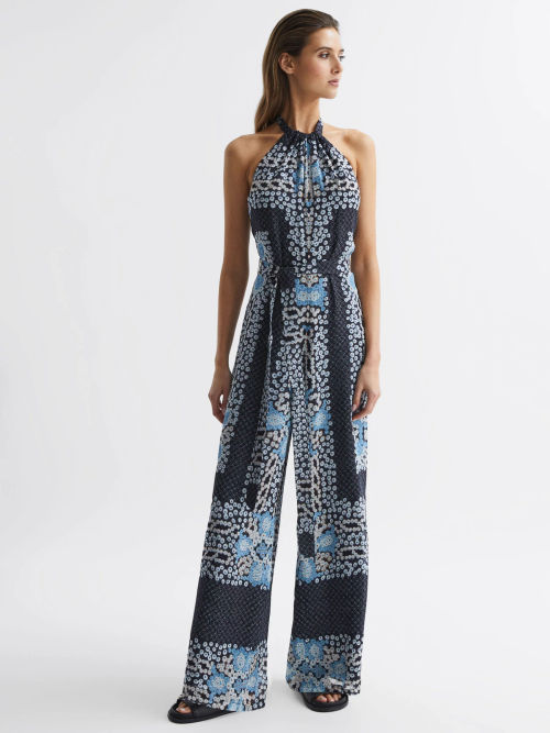 Reiss Cassic Floral Wide Leg...