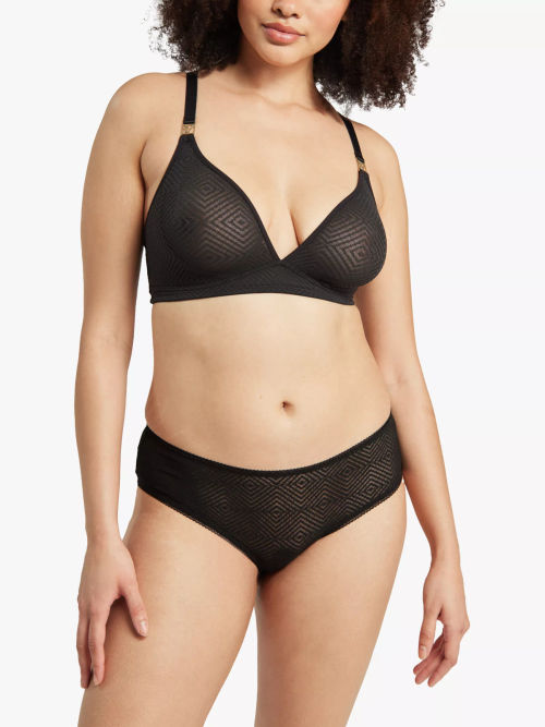 Easy Does It - Lace Detail Bralette and Panty Set