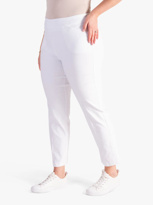 chesca Slim Leg Trousers