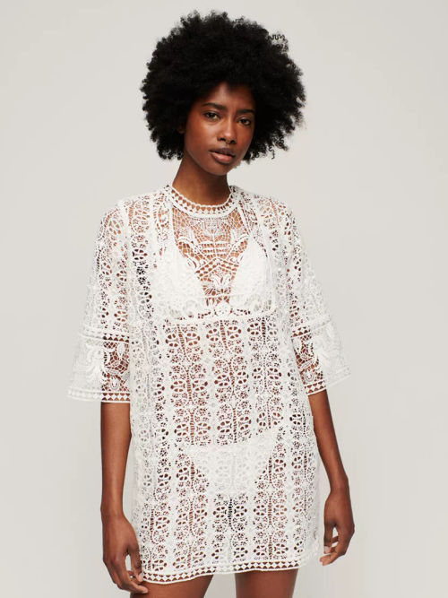 Superdry Beach Cover Up Lace...