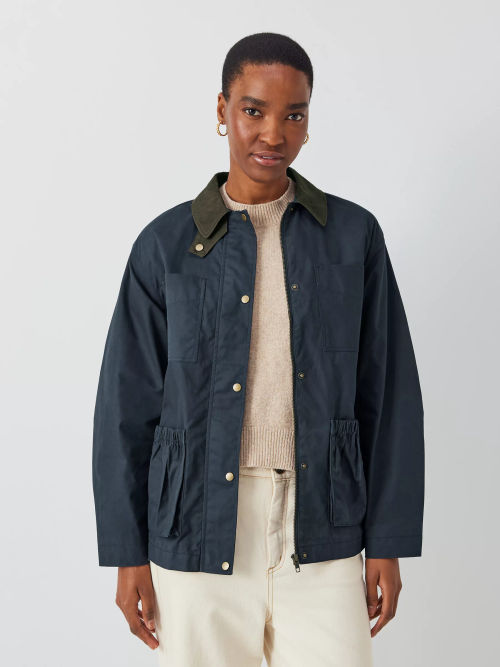 John Lewis Short Waxed Cotton...