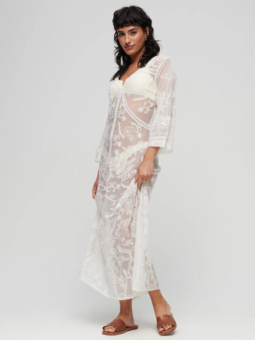 Superdry Beach Cover Up Lace...