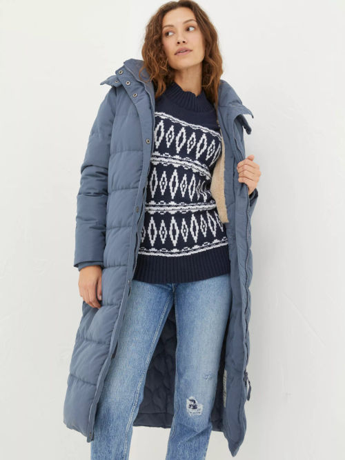 Launton Longline Puffer Jacket, Coats & Jackets