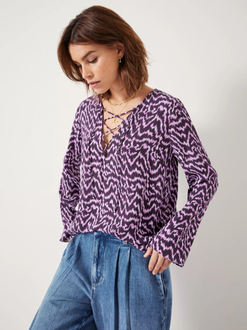 Women's Purple Tops  John Lewis & Partners