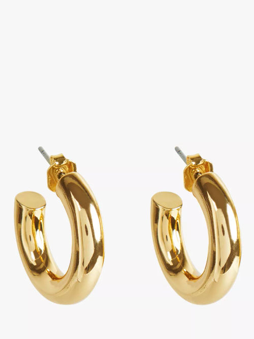 Heart earrings in gold - Alaia