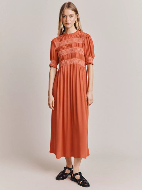 Eloise Crepe Midi Dress