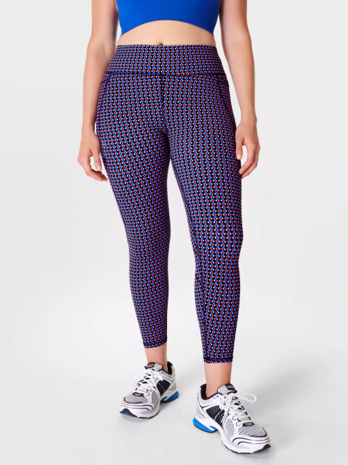 Ronhill Running Leggings, Thistle/Cobalt at John Lewis & Partners