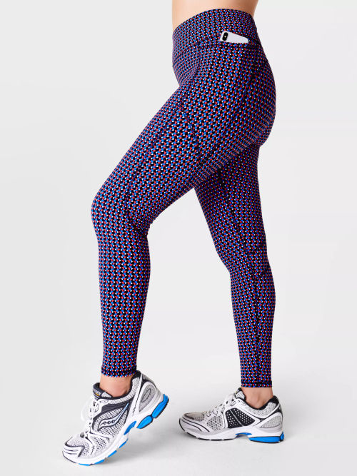 Sweaty Betty the Zero Gravity full length patterned pocket legging