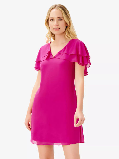 Adrianna Papell Chiffon Shift...