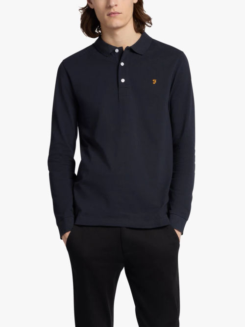 Farah Blanes Long Sleeve Polo...