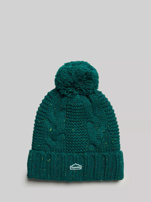 Superdry Cable Knit Bobble Beanie