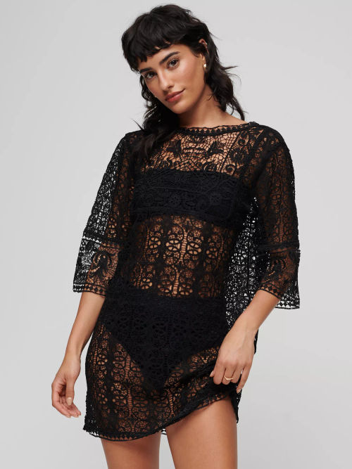 Superdry Beach Cover Up Lace...