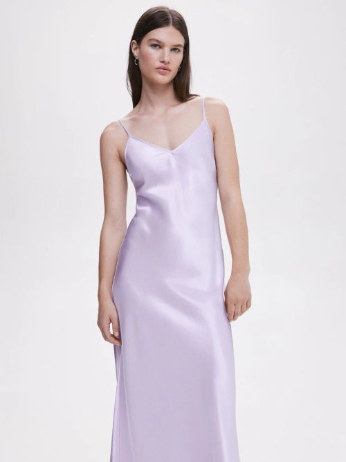 Satin camisole dress