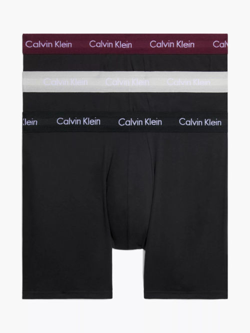 CALVIN KLEIN Cotton Stretch Boxer Brief, Pack of 3