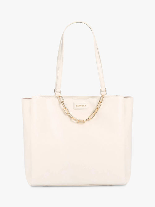 Michael Kors Eliza Leather Tote Bag, Black at John Lewis & Partners