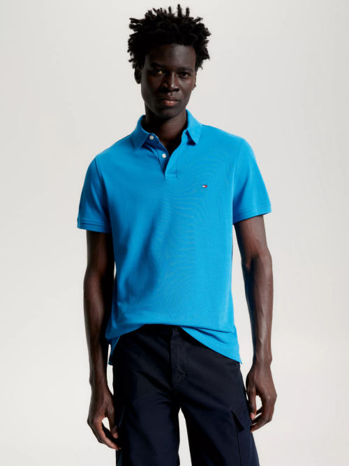 Tommy Hilfiger 1985 Slim Fit Polo Shirt, White at John Lewis