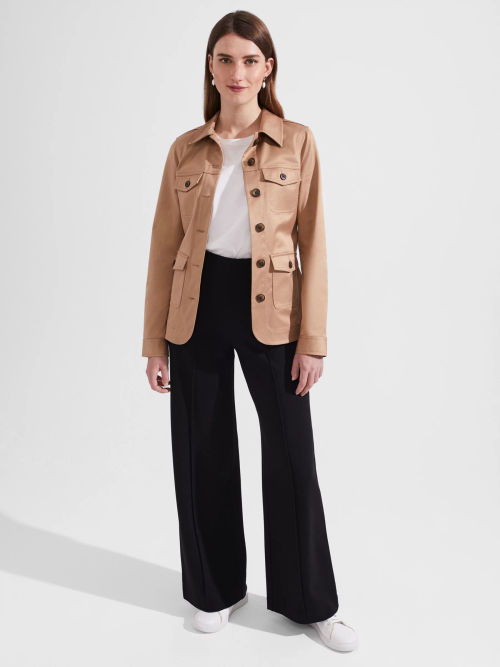 Mango Polana Trench Coat, Camel at John Lewis & Partners