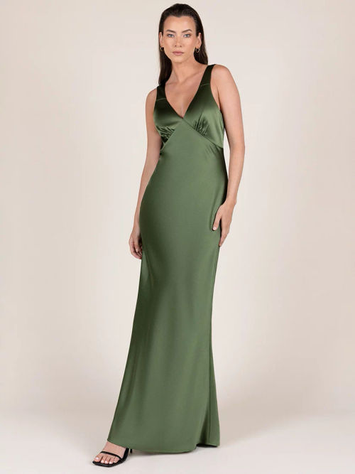 Rewritten Amelia Satin Maxi...