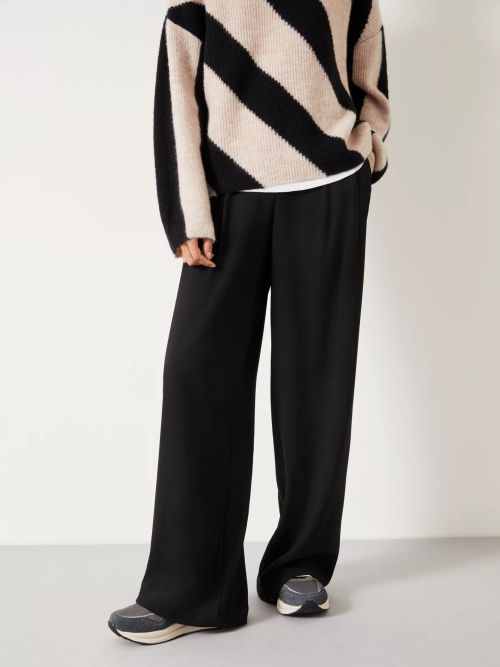 HUSH Ellis Wide Leg Trousers,...