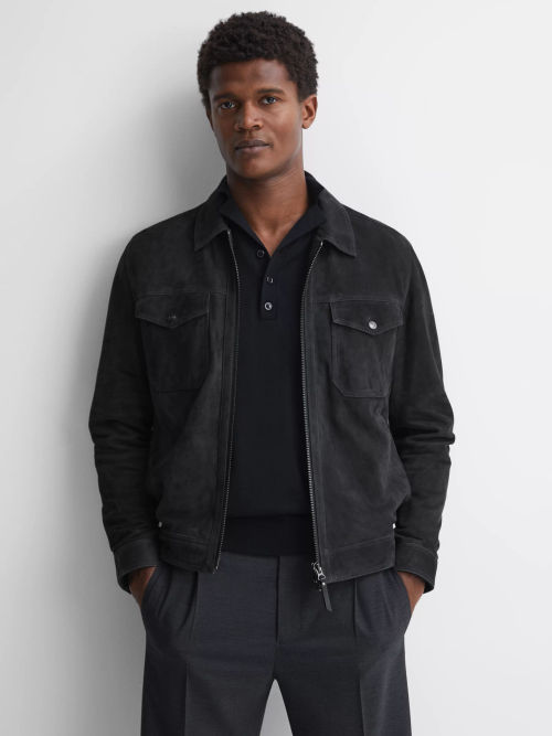 Reiss Harrison Zip-Through Hoodie