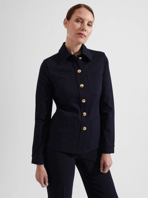 Hobbs Petrie Jersey Jacket,...