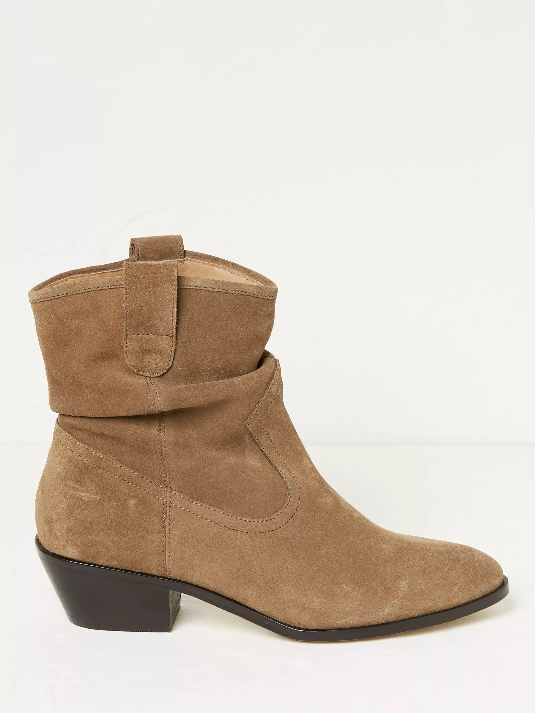 Tan slouch 2024 ankle boots