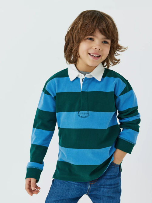 John Lewis Kids' Stripe Rugby...