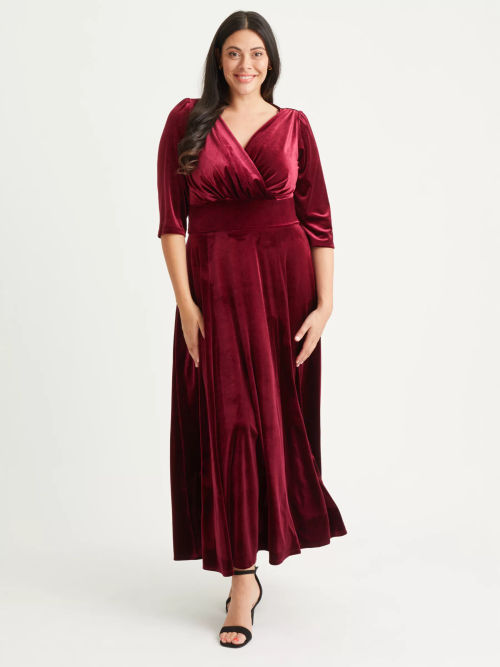 Velvet by Graham & Spencer Reeba Halter Maxi Dress in Night- Bliss