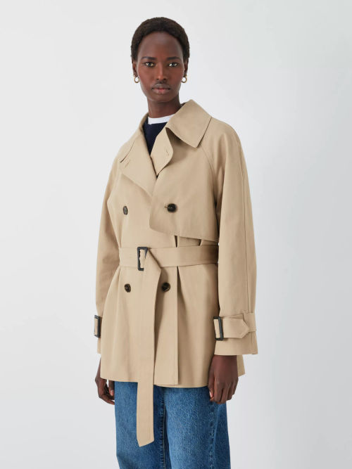 John Lewis Trench Coat, Stone at John Lewis & Partners