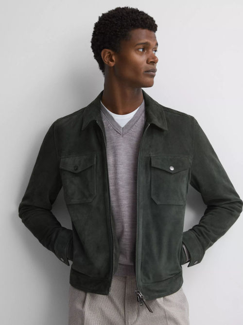 Reiss Harrison Zip-Through Hoodie